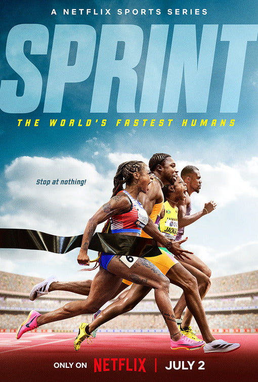 1000 piece jigsaw puzzle for tv poster: Sprint: The World's Fastest Humans