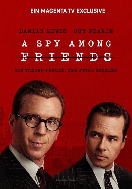 1000 piece jigsaw puzzle for tv poster: A Spy Among Friends