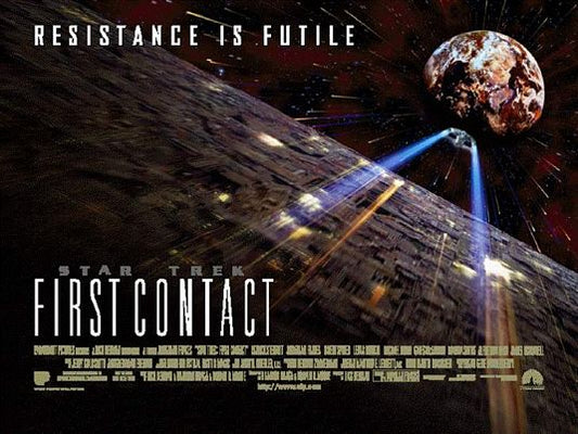 the movie poster: Star Trek: First Contact (1996) ver3