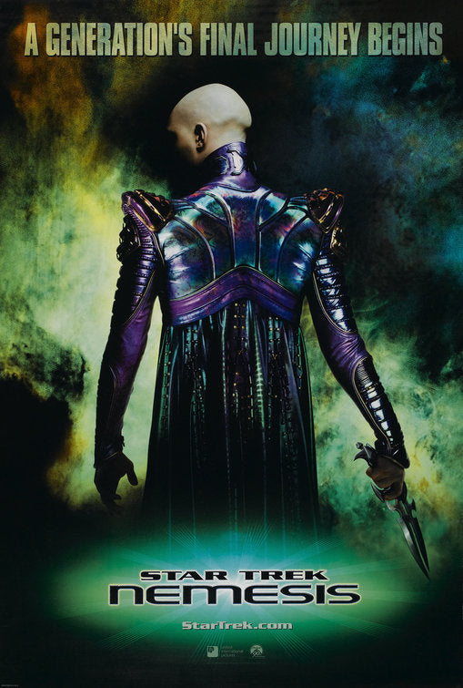 the movie poster: Star Trek: Nemesis (2002) ver1