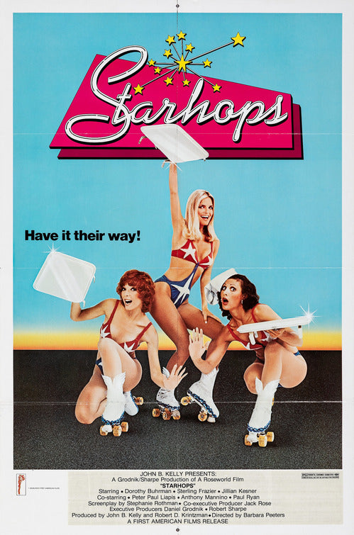 1000 piece jigsaw puzzle for the movie poster: Starhops (1978)