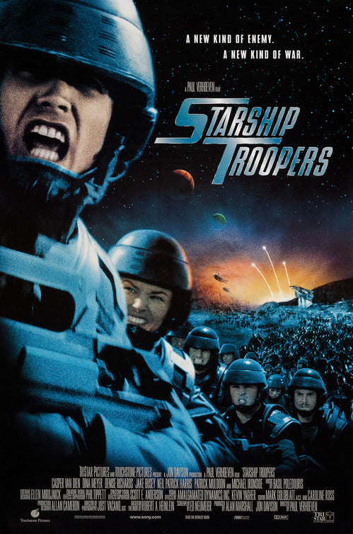 the movie poster: Starship Troopers (1997) ver2