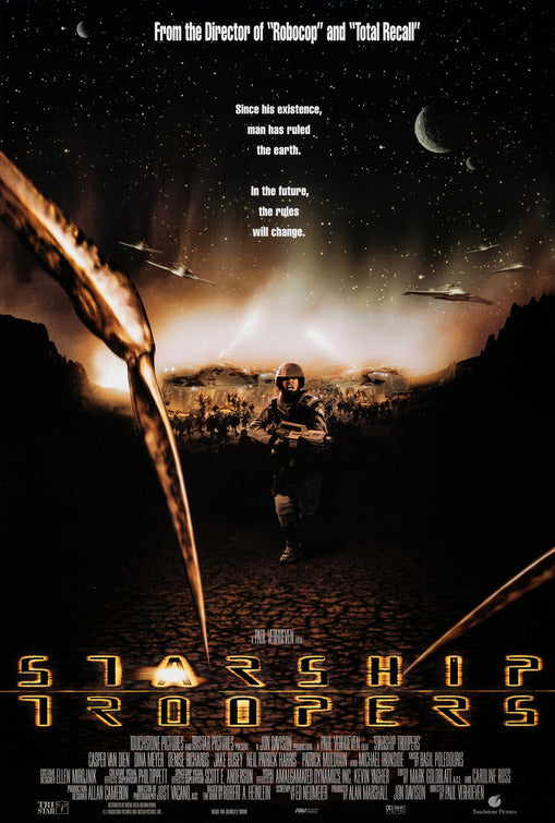 the movie poster: Starship Troopers (1997) ver3