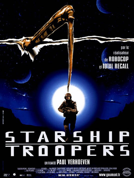 the movie poster: Starship Troopers (1997) ver4