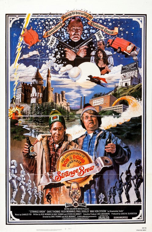 the movie poster: Strange Brew (1983)