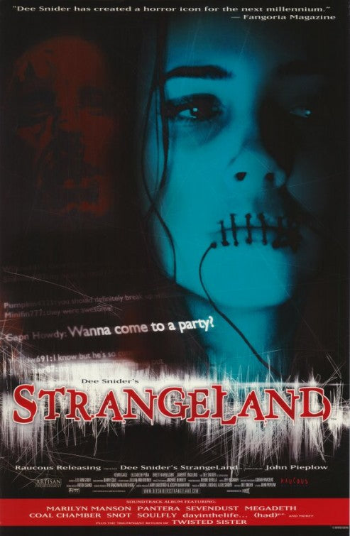 the movie poster: Strangeland (1998)