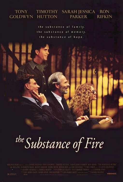 the movie poster: The Substance Of Fire (1996)