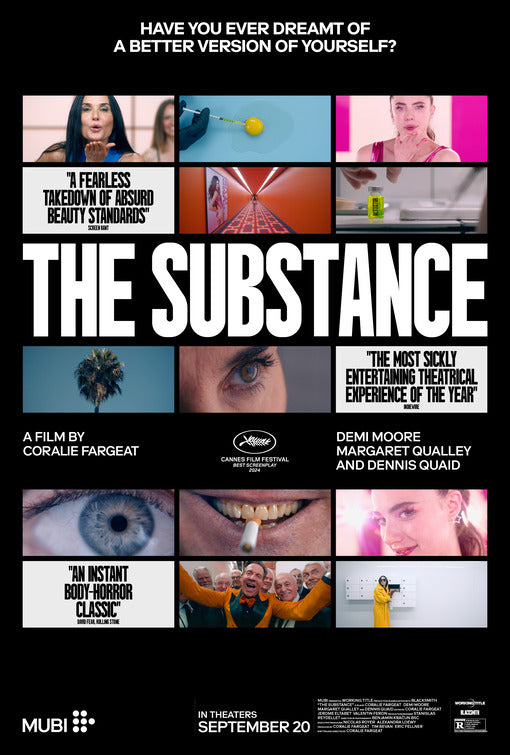 1000 piece jigsaw puzzle for the movie poster: The Substance (2024) ver5