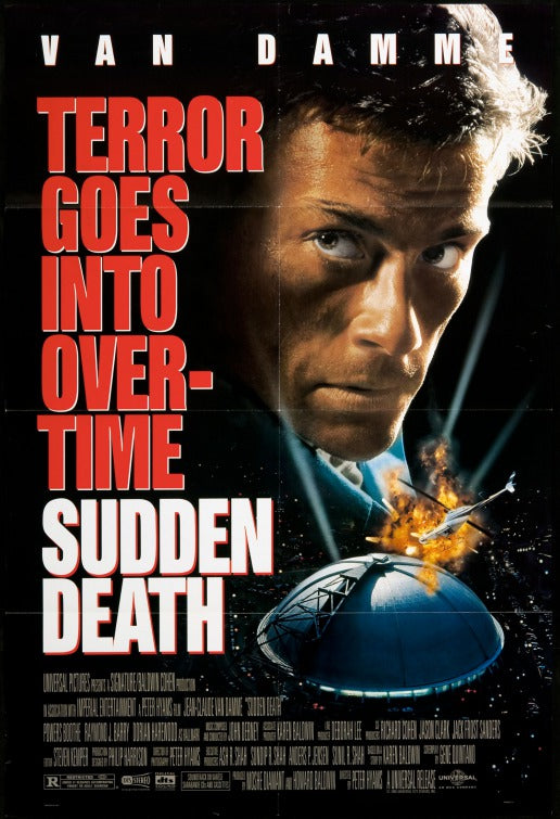 the movie poster: Sudden Death (1995)