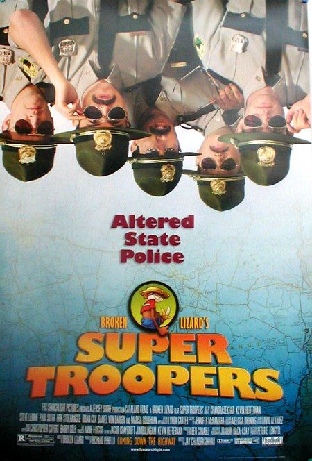 the movie poster: Super Troopers (2002)