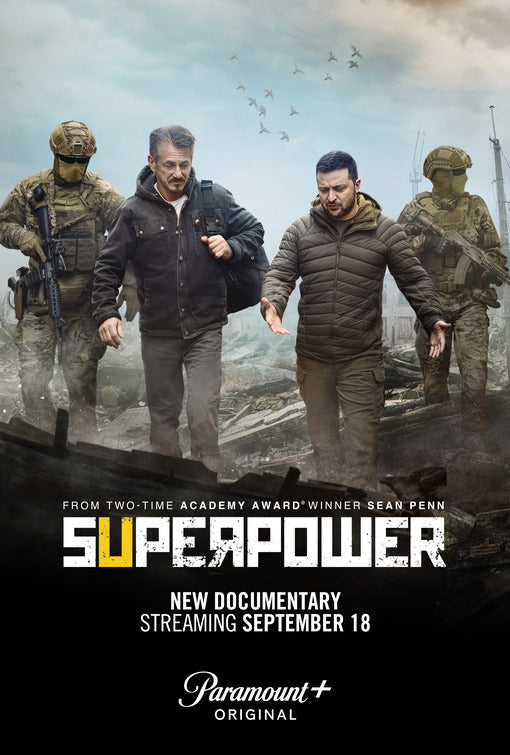 1000 piece jigsaw puzzle for the movie poster: Superpower (2023)