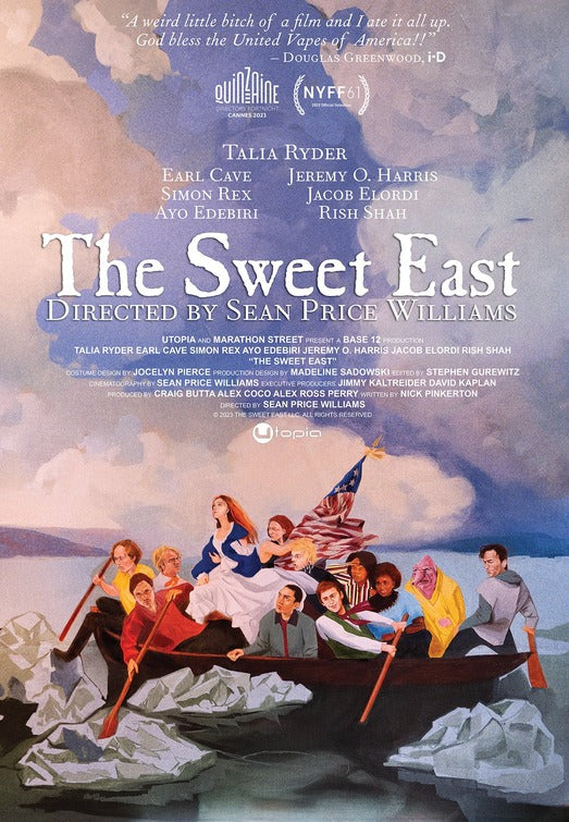 1000 piece jigsaw puzzle for the movie poster: The Sweet East (2023)