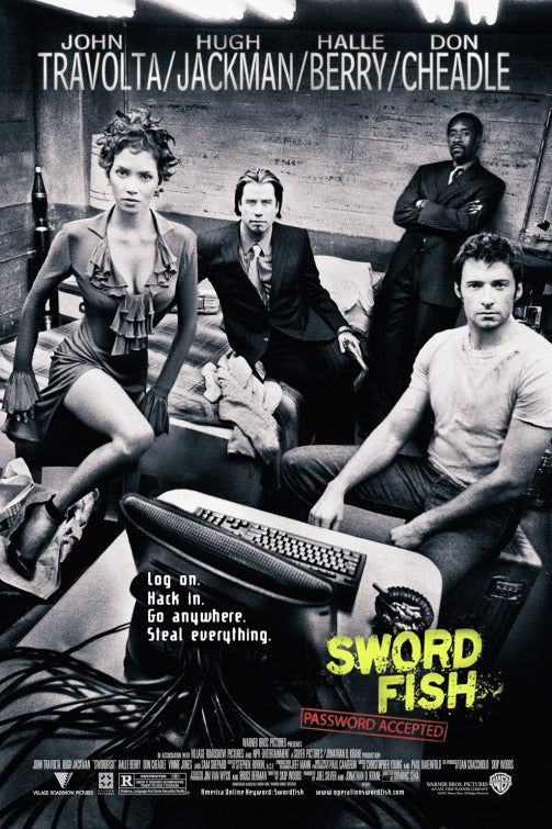 the movie poster: Swordfish (2001) ver2