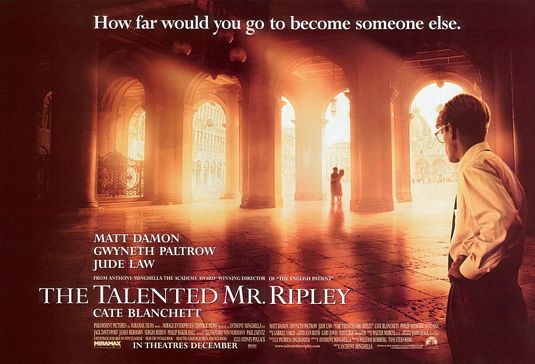 the movie poster: The Talented Mr. Ripley (1999) ver2