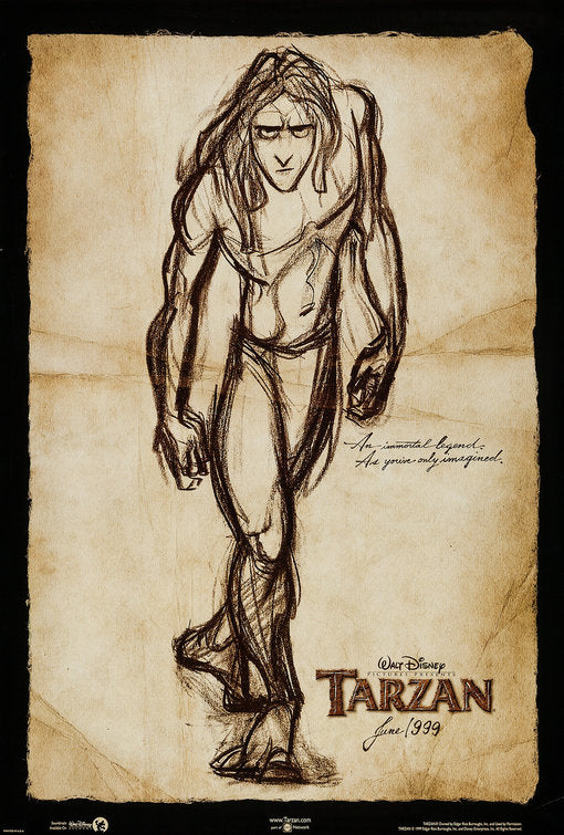 the movie poster: Tarzan (1999) ver1