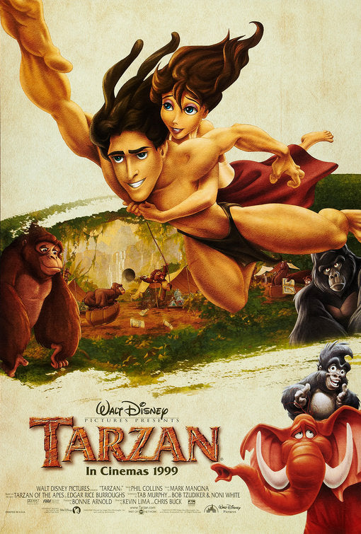 the movie poster: Tarzan (1999) ver3