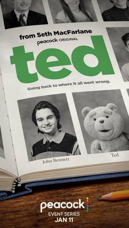 1000 piece jigsaw puzzle for tv poster: Ted, ver2