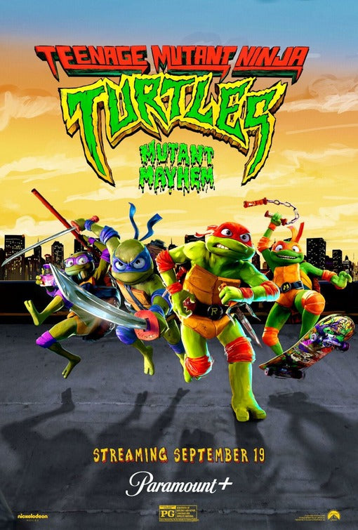 1000 piece jigsaw puzzle for the movie poster: Teenage Mutant Ninja Turtles: Mutant Mayhem (2023) ver48