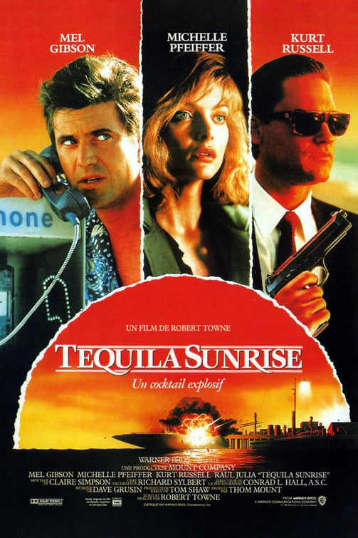 the movie poster: Tequila Sunrise (1988)