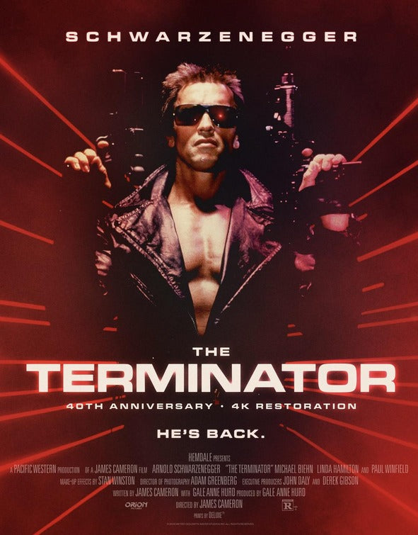 1000 piece jigsaw puzzle for the movie poster: The Terminator (1984) ver8