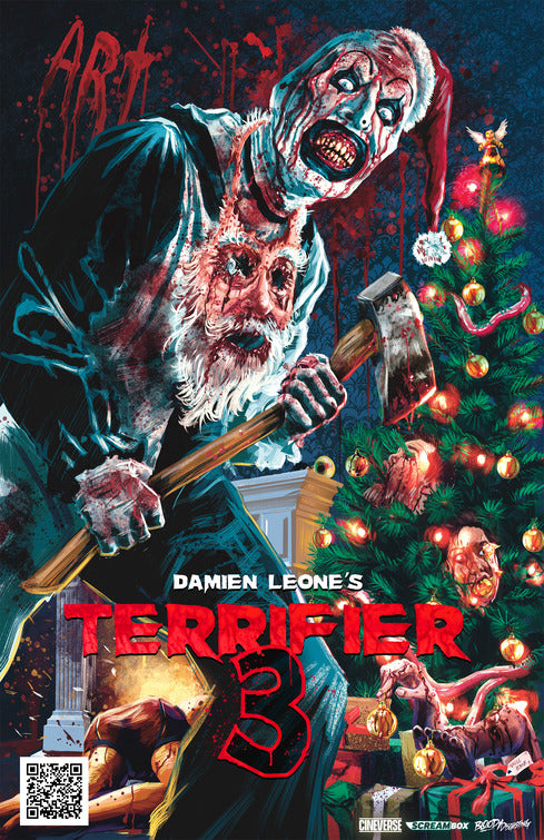 1000 piece jigsaw puzzle for the movie poster: Terrifier 3 (2024)