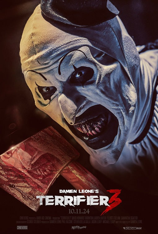 1000 piece jigsaw puzzle for the movie poster: Terrifier 3 (2024) ver2