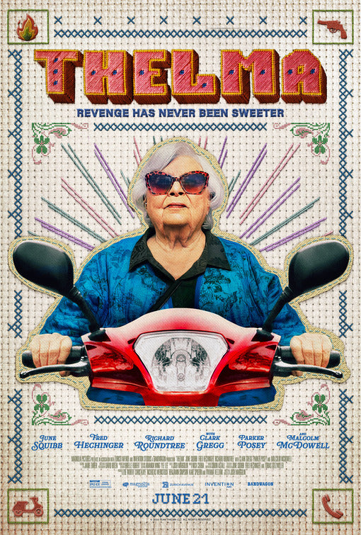 1000 piece jigsaw puzzle for the movie poster: Thelma (2024)