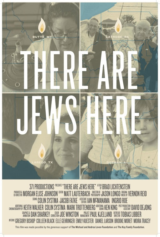 1000 piece jigsaw puzzle for the movie poster: There Are Jews Here (2016)