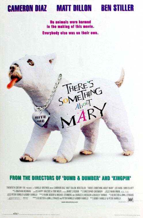 the movie poster: There's Something About Mary (1998) ver2