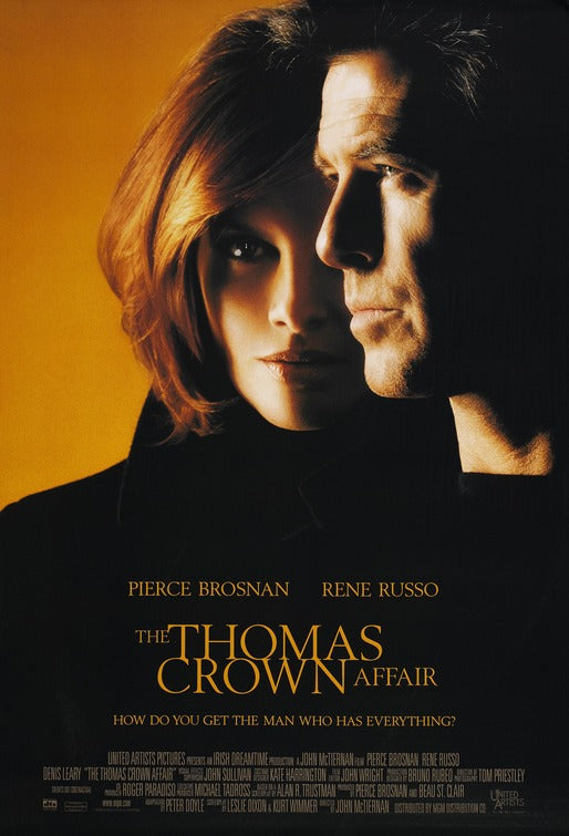 the movie poster: The Thomas Crown Affair (1999)