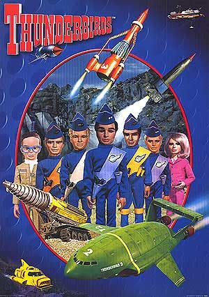 1000 piece jigsaw puzzle for tv poster: Thunderbirds, ver1