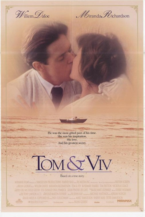 the movie poster: Tom & Viv (1994)