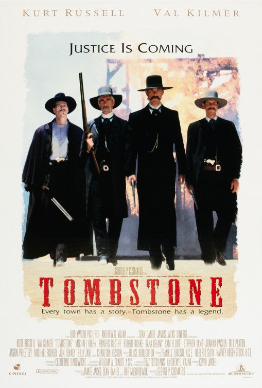 the movie poster: Tombstone (1993) ver1