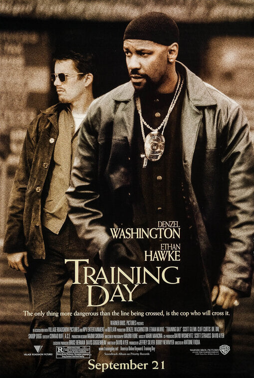 the movie poster: Training Day (2001) ver1