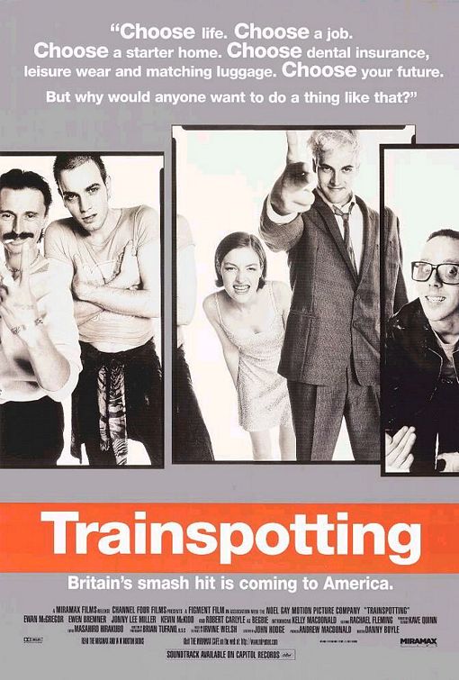 the movie poster: Trainspotting (1996) ver3