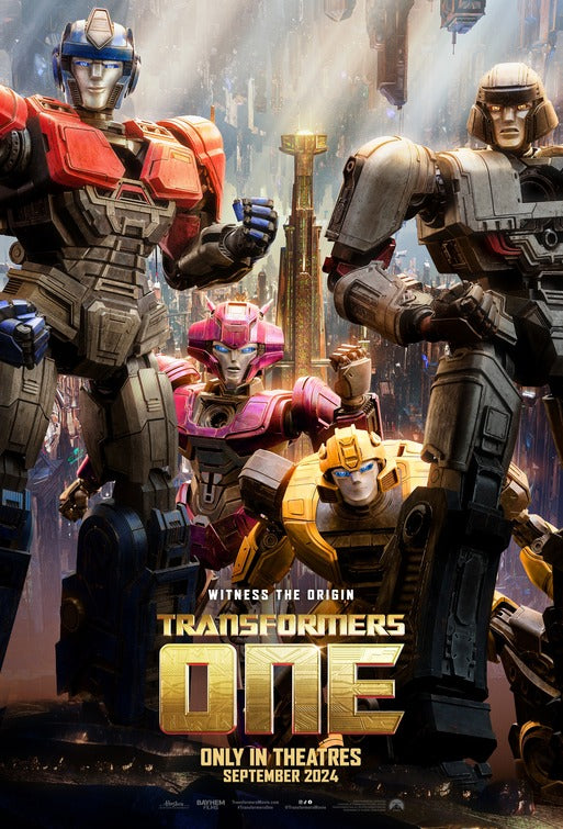 1000 piece jigsaw puzzle for the movie poster: Transformers One (2024)