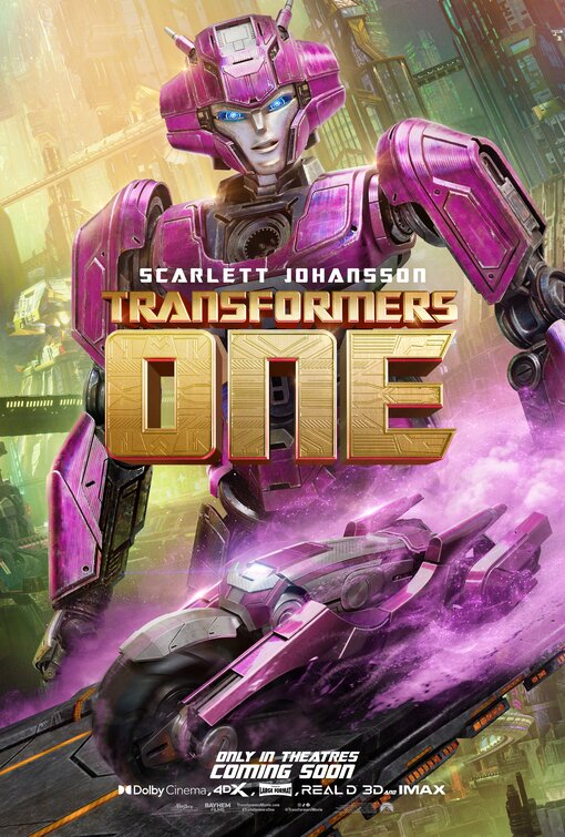 1000 piece jigsaw puzzle for the movie poster: Transformers One (2024) ver14