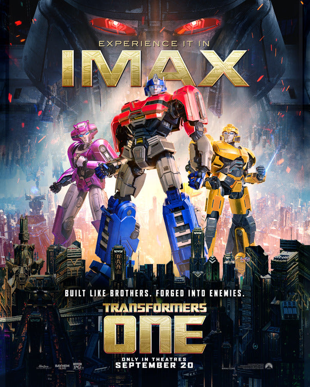 1000 piece jigsaw puzzle for the movie poster: Transformers One (2024) ver18