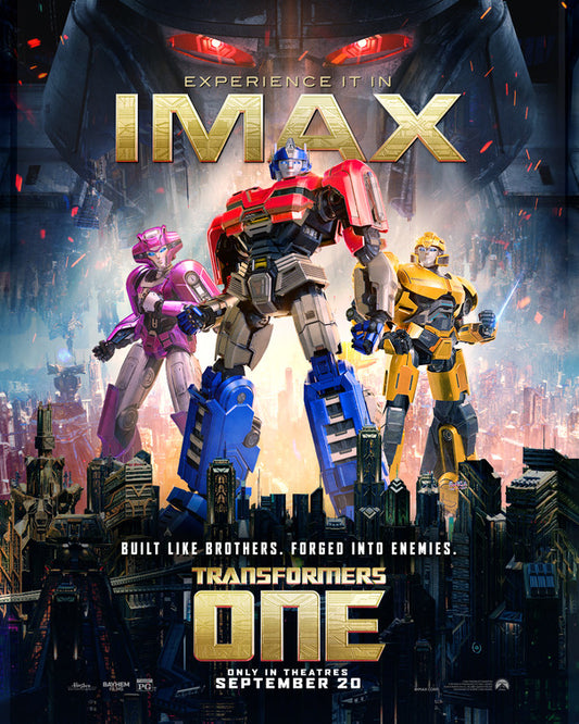 1000 piece jigsaw puzzle for the movie poster: Transformers One (2024) ver18