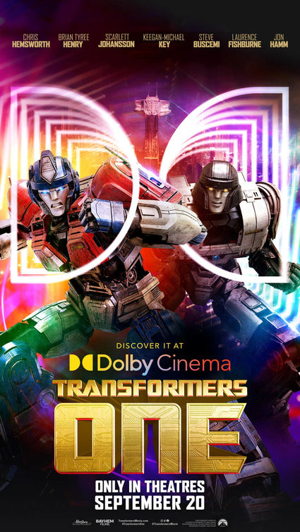 1000 piece jigsaw puzzle for the movie poster: Transformers One (2024) ver19