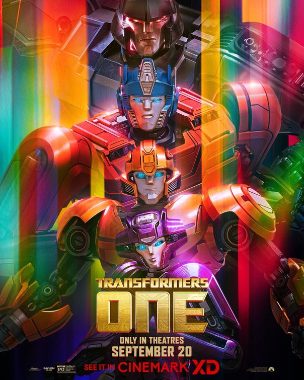 1000 piece jigsaw puzzle for the movie poster: Transformers One (2024) ver20