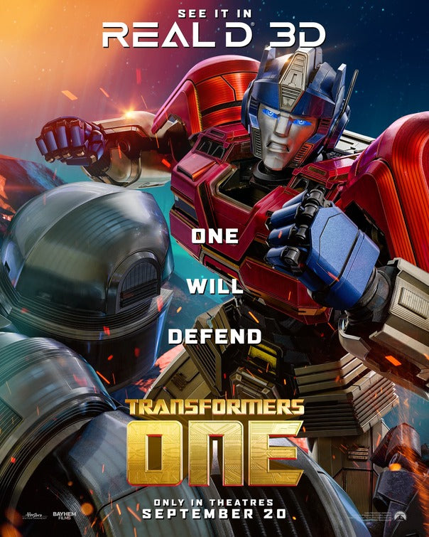 1000 piece jigsaw puzzle for the movie poster: Transformers One (2024) ver22