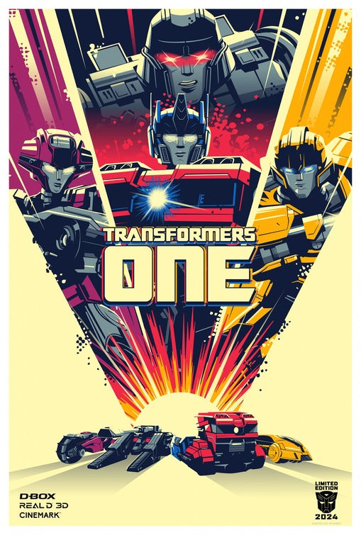 1000 piece jigsaw puzzle for the movie poster: Transformers One (2024) ver23