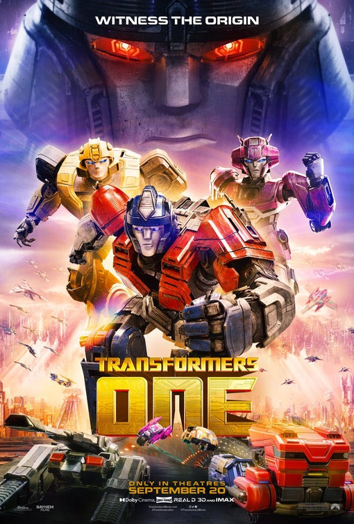 1000 piece jigsaw puzzle for the movie poster: Transformers One (2024) ver6