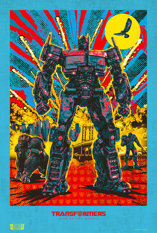 1000 piece jigsaw puzzle for the movie poster: Transformers: Rise of the Beasts (2023) ver28