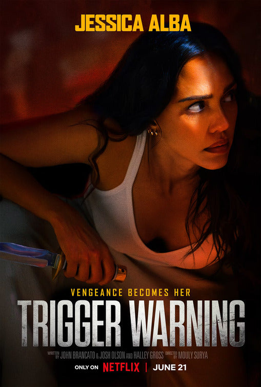 1000 piece jigsaw puzzle for the movie poster: Trigger Warning (2024)