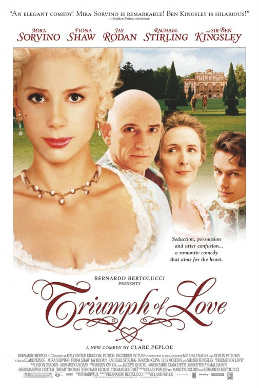 the movie poster: Triumph of Love (2002)