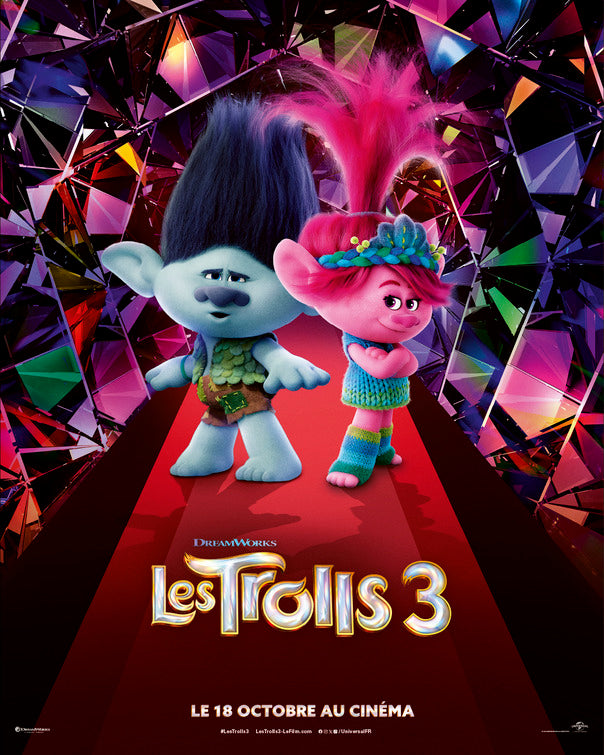 1000 piece jigsaw puzzle for the movie poster: Trolls Band Together (2023) ver4