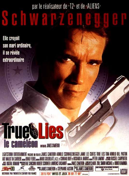 the movie poster: True Lies (1994) ver2