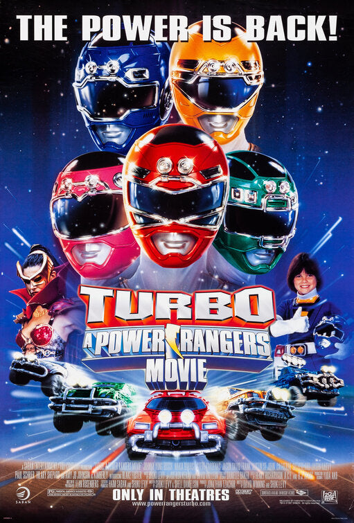 the movie poster: Turbo: A Power Rangers Movie (1997)